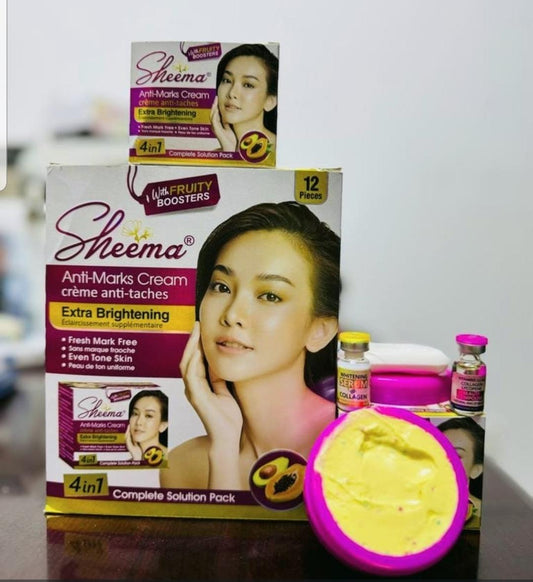 Crème de visage sheema 4in1
